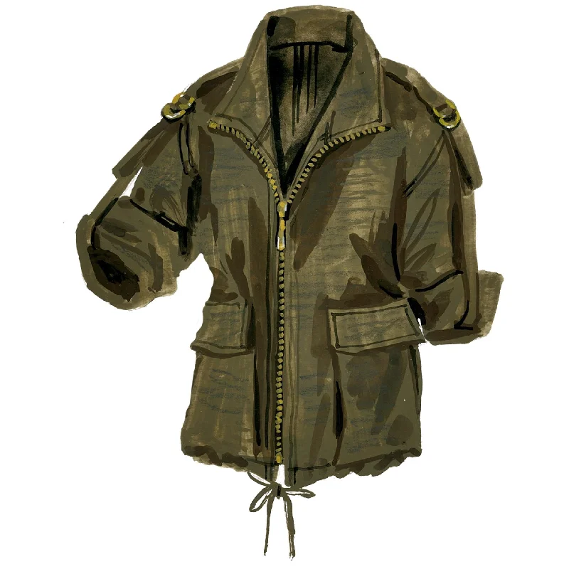 Roll-Up Cargo Jacket