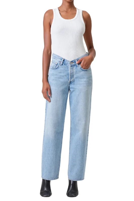 V-Waist Baggy Jean in Prevail