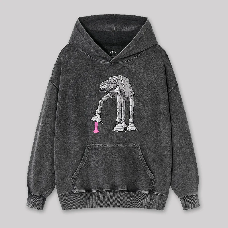 REBEL GUM! Washed Hoodie