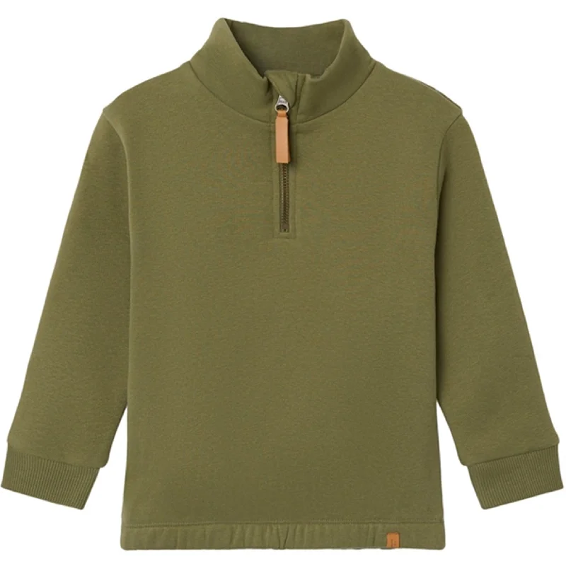 Lil'Atelier Loden Green Ilondon Sio Sweatshirt