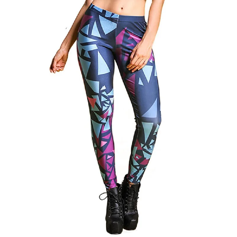 Patchwork Styled Leggings