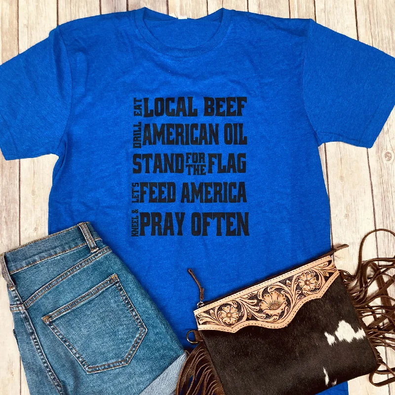 The Whole Herd American Tee