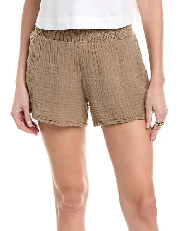 Michael Stars Peggy Smocked Waist Short