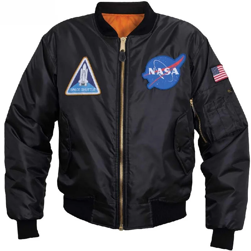 Rothco Mens NASA MA-1 Flight Jacket