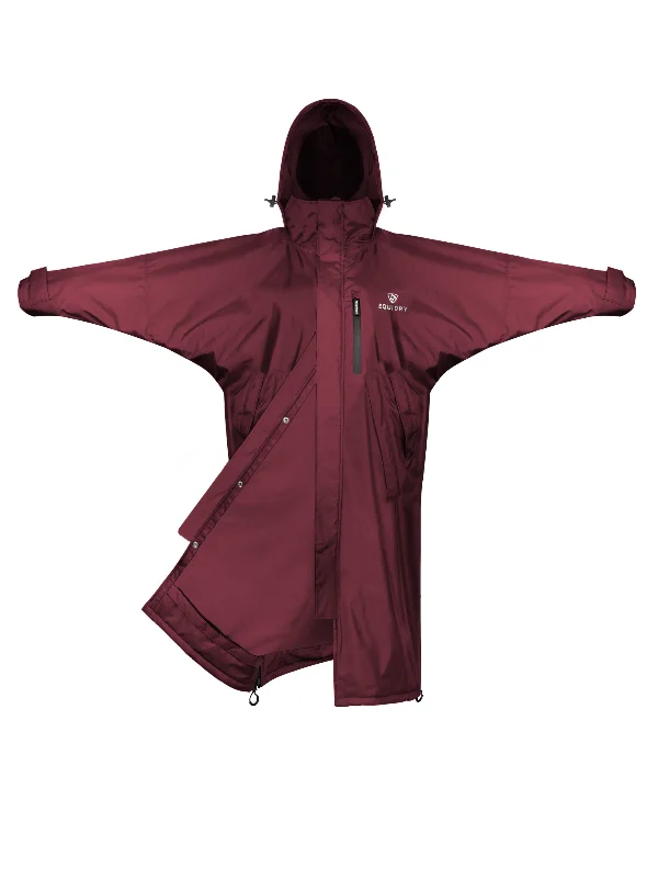 Evolution Women's | Thin Fleece | Stowaway Hood | Plum