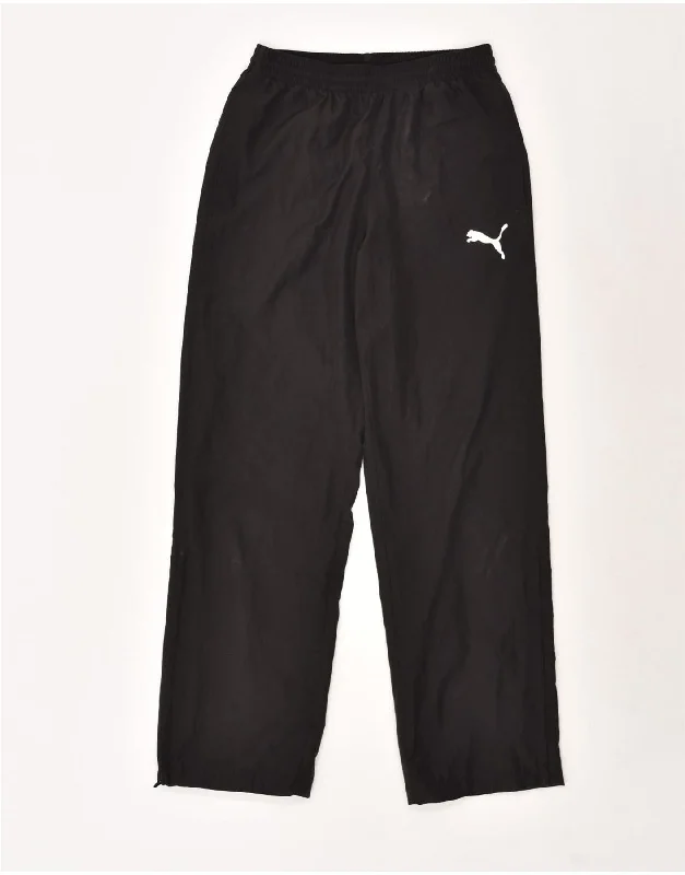 PUMA Womens Tracksuit Trousers Medium Black Polyester