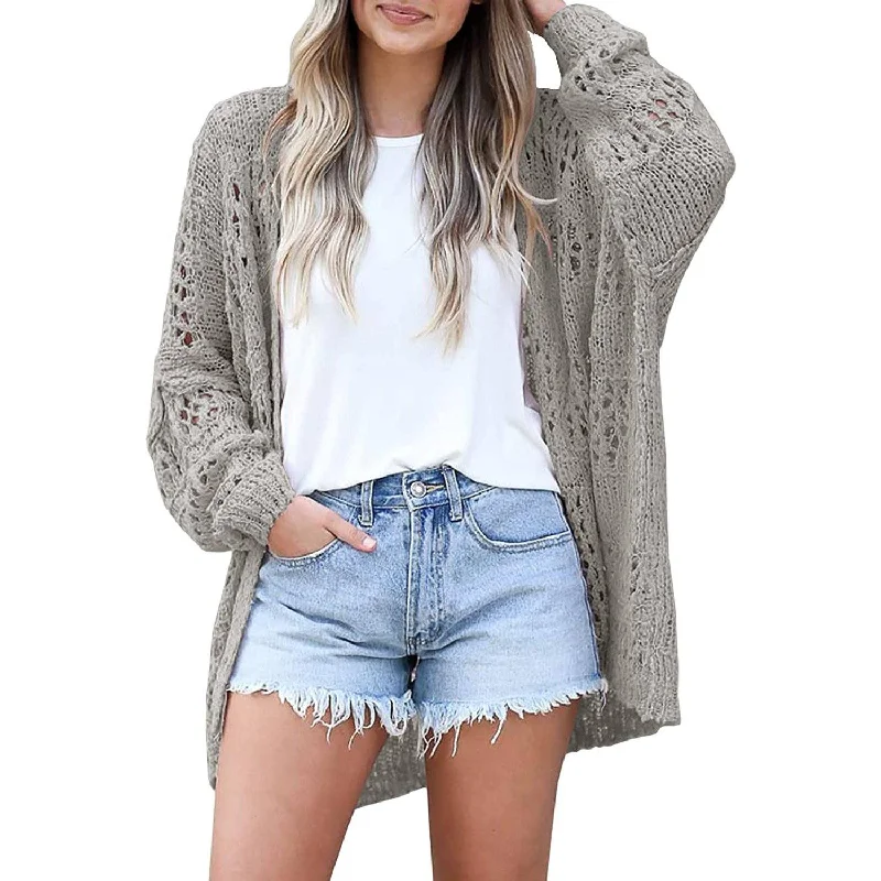 Ladies Crochet Cardigan Sweater