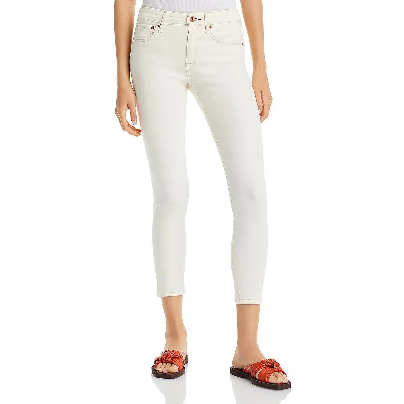 Rag & Bone Womens Cate Mid-Rise Skinny Ankle Jeans