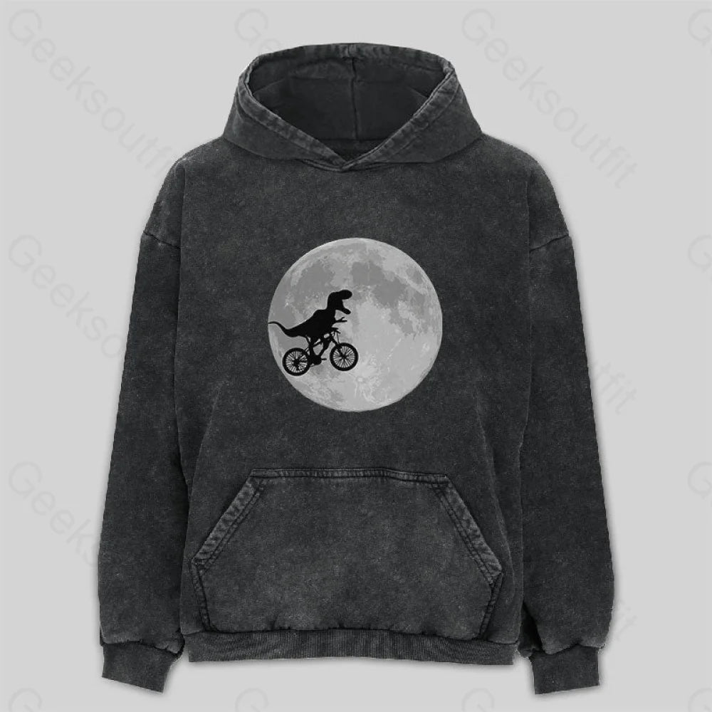 Dinosaur Bike and Moon Washed Hoodie