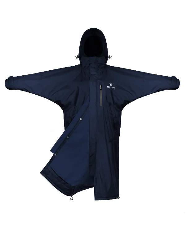 Evolution Women's | Thin Fleece | Stowaway Hood | Navy/Navy