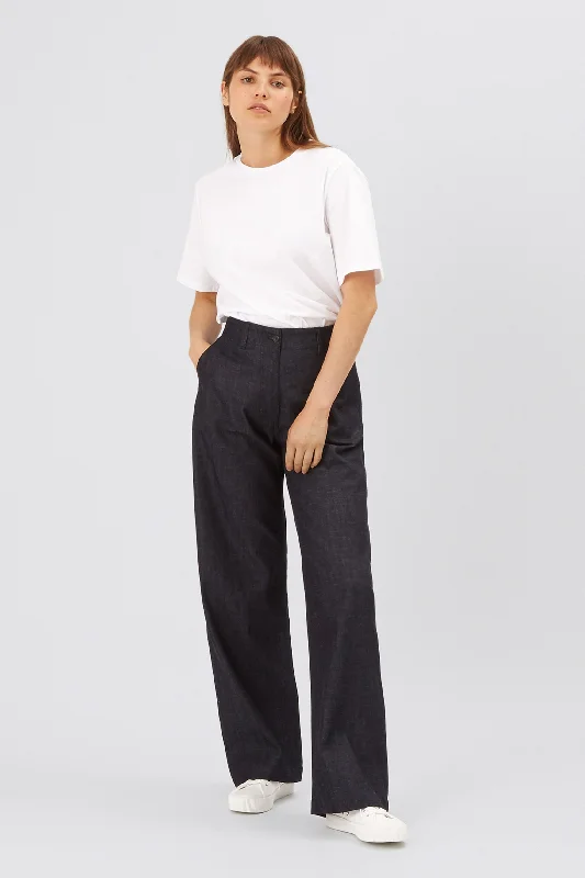 Women's Work Trousers - Indigo Denim