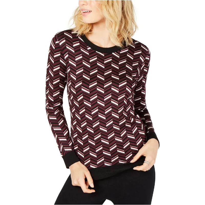 Michael Kors Womens Chevron Pullover Sweater