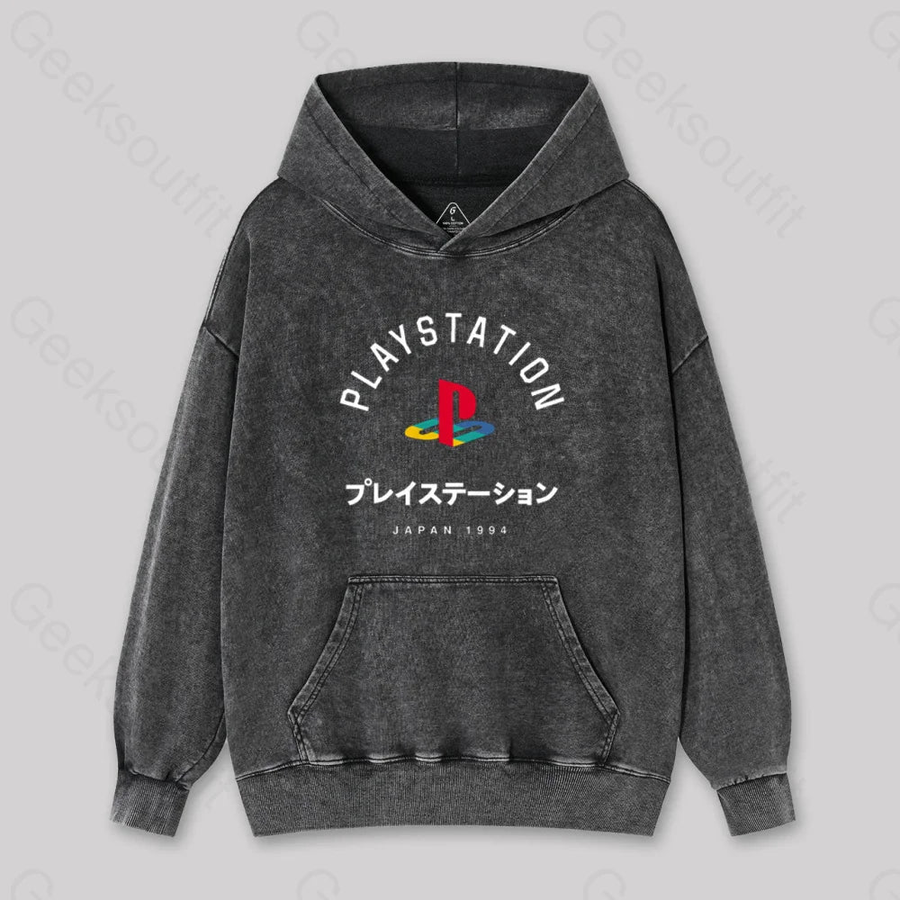 PlayStation Japanese Classic Washed Hoodie