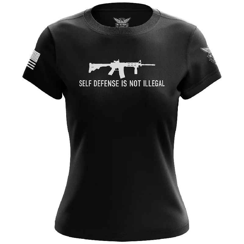 Self-Defense Women's Short Sleeve Shirt