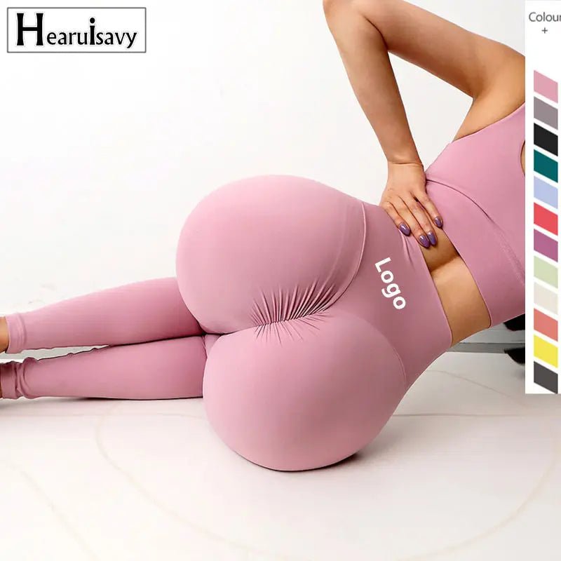 High Waist Gym Leggings with Scrunch Butt Lift | Tummy Control Yoga Pant