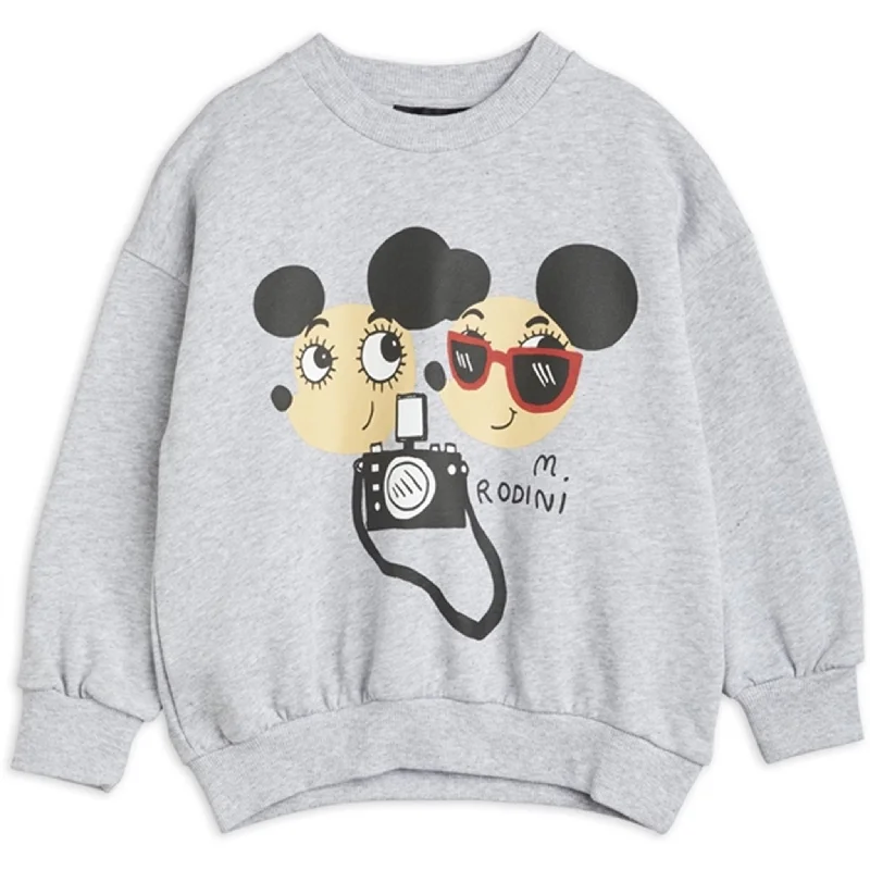 Mini Rodini Ritzratz Sp Sweatshirt Grey melange