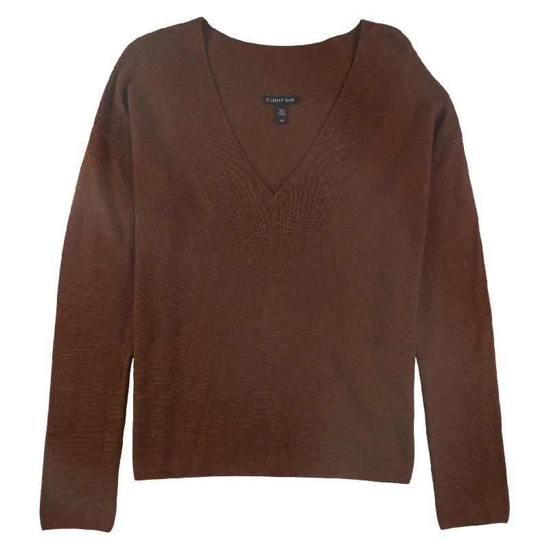 Eileen Fisher Womens Tencel Pullover Sweater