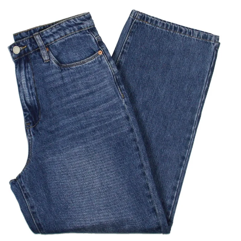 [BLANKNYC] Womens Denim High Rise Straight Leg Jeans