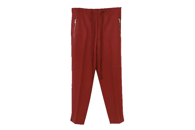 Bottega Veneta Pants in Red Wool