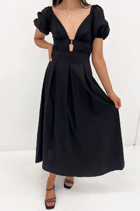 Brianna Maxi Dress Black